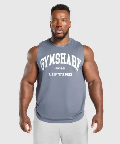 Heren Gymshark Tanktops*2012 Lifting Cut off Tank
