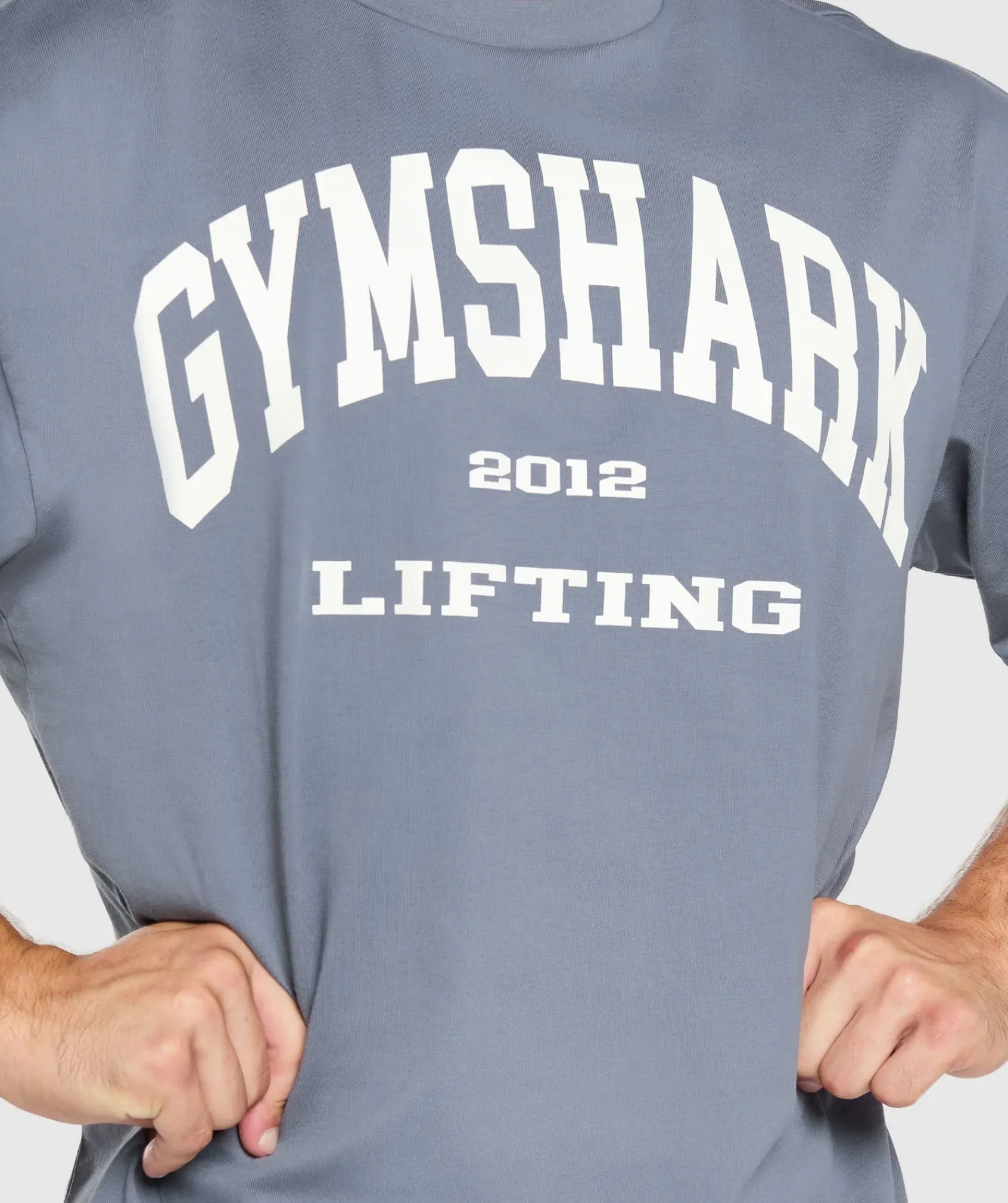 Heren Gymshark T-shirts*2012 Lifting Oversized T-Shirt