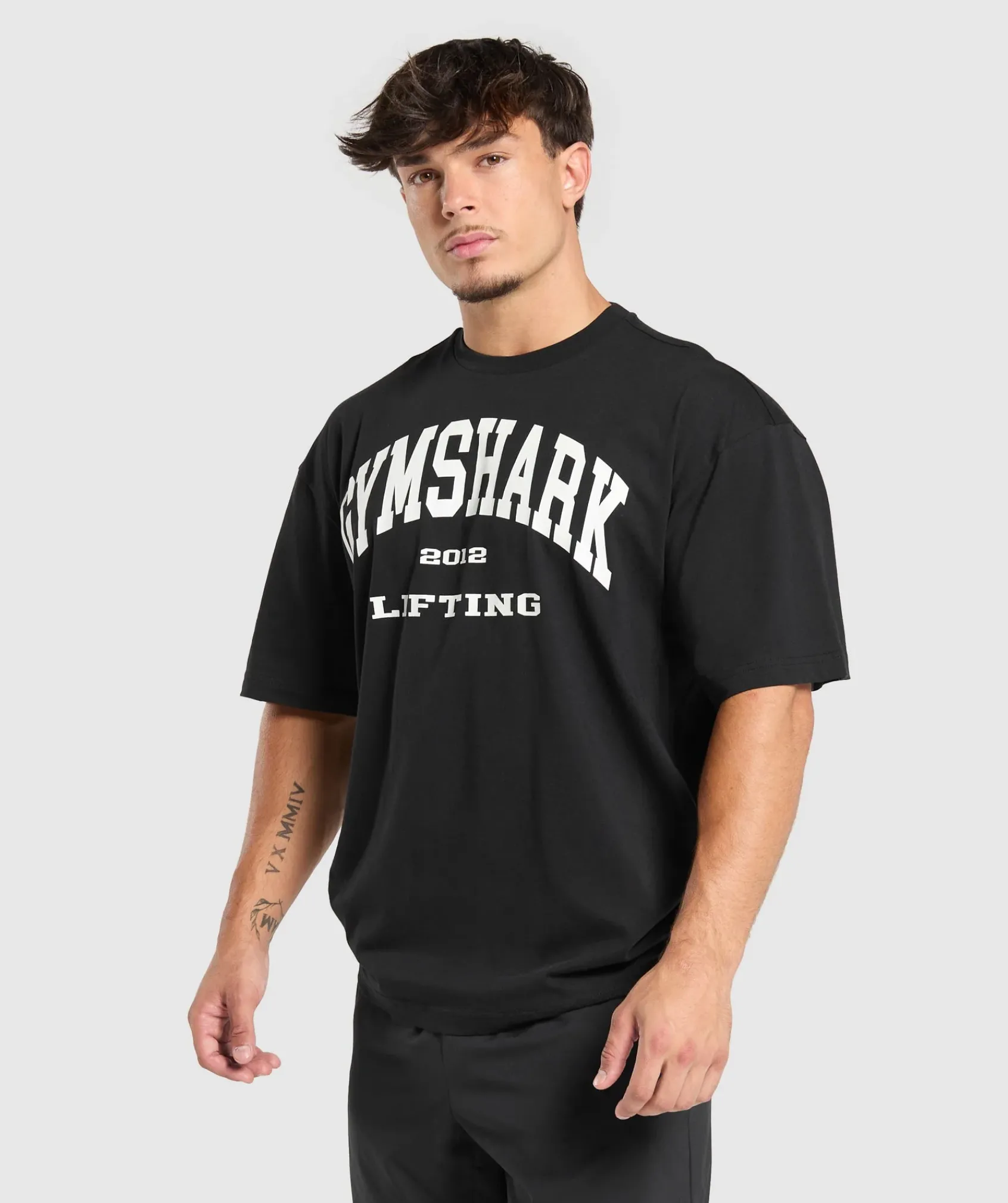 Heren Gymshark T-shirts*2012 Lifting Oversized T-Shirt