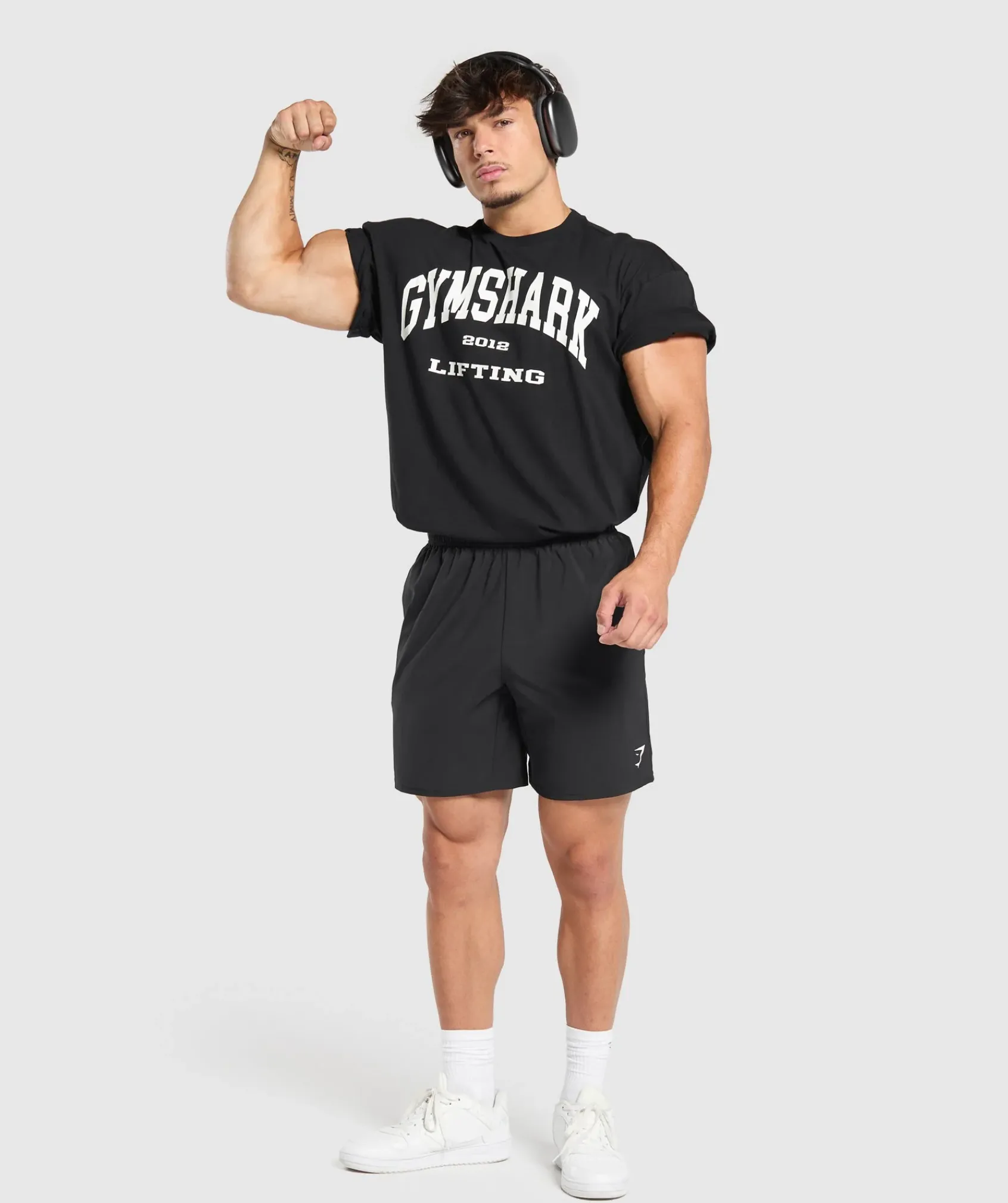 Heren Gymshark T-shirts*2012 Lifting Oversized T-Shirt