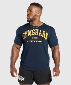 Heren Gymshark T-shirts*2012 Lifting T-Shirt