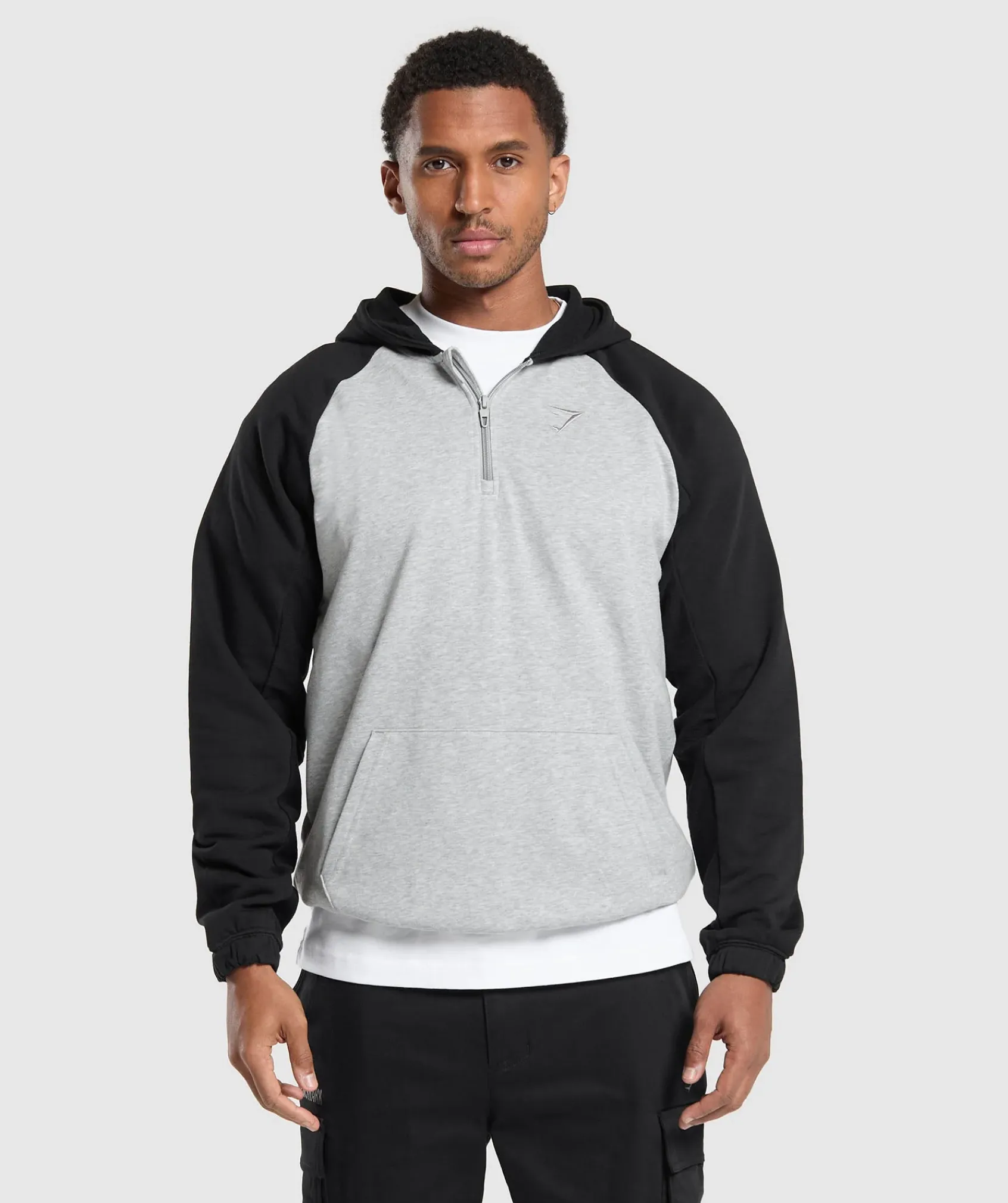 Heren Gymshark Hoodies & Truien*1/4 Zip Raglan Hoodie