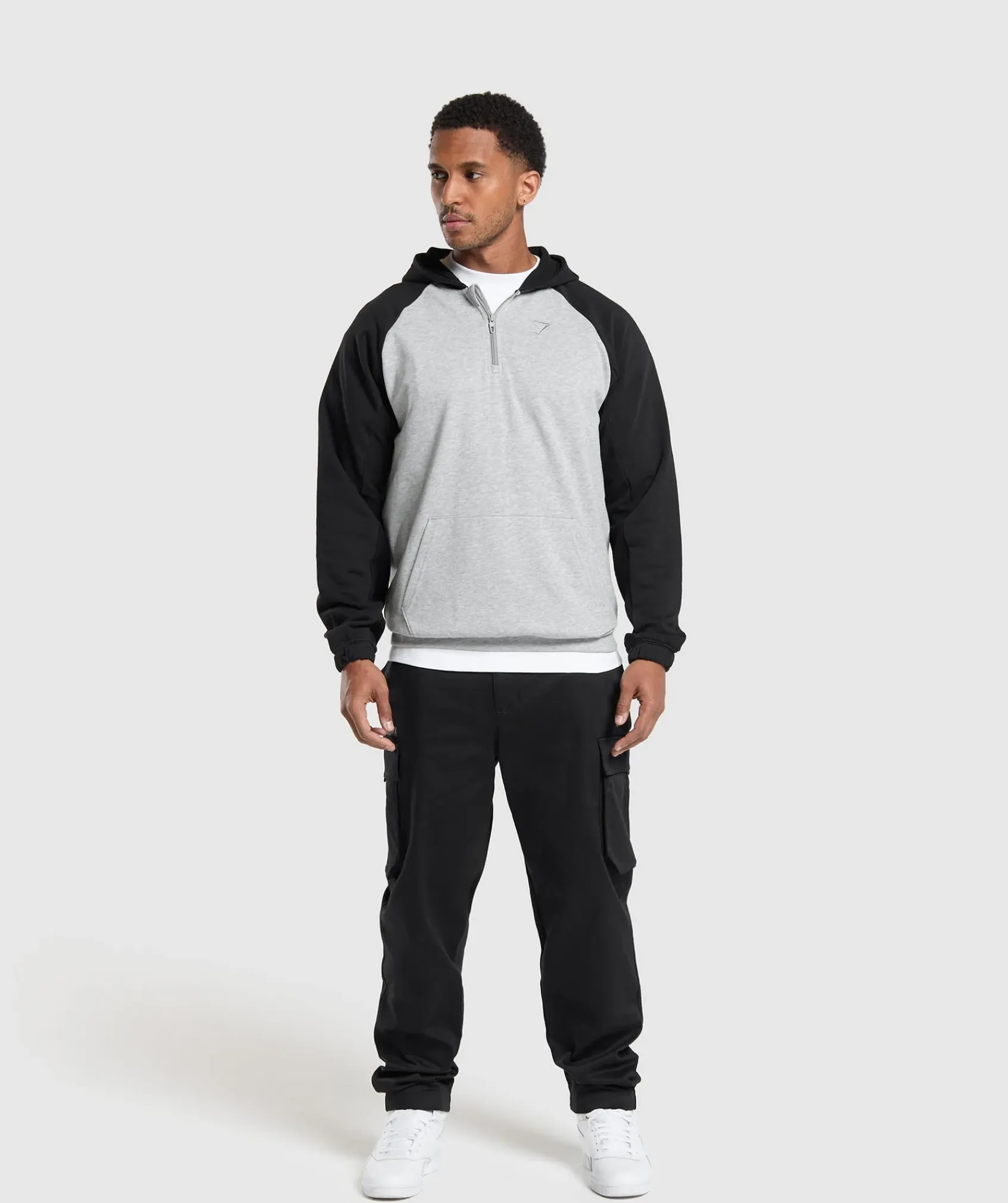 Heren Gymshark Hoodies & Truien*1/4 Zip Raglan Hoodie