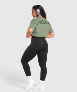 DAMES Gymshark T-shirts*Adapt Camo Graphic Oversized Top