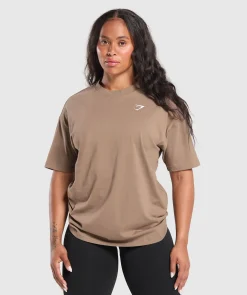 DAMES Gymshark T-shirts*Adapt Camo Graphic Oversized Top