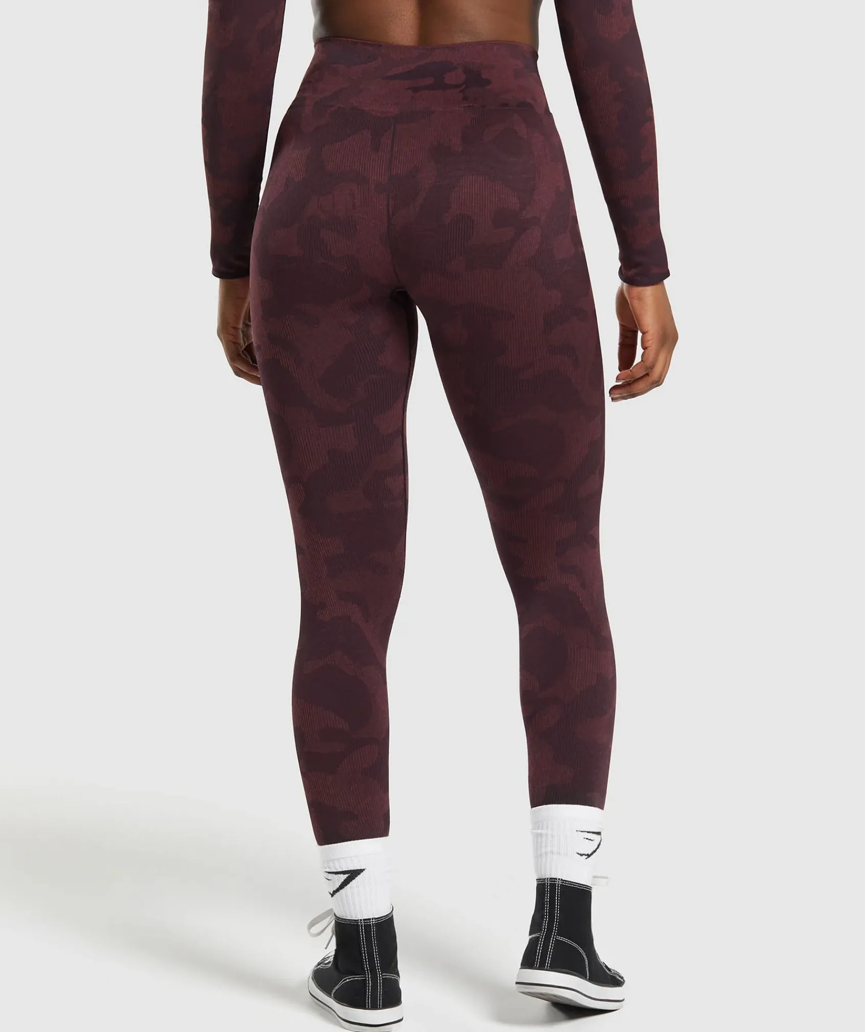 DAMES Gymshark Leggings|Hoog Getailleerd*Adapt Camo Seamless Leggings