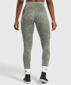 DAMES Gymshark Leggings|Hoog Getailleerd*Adapt Camo Seamless Leggings
