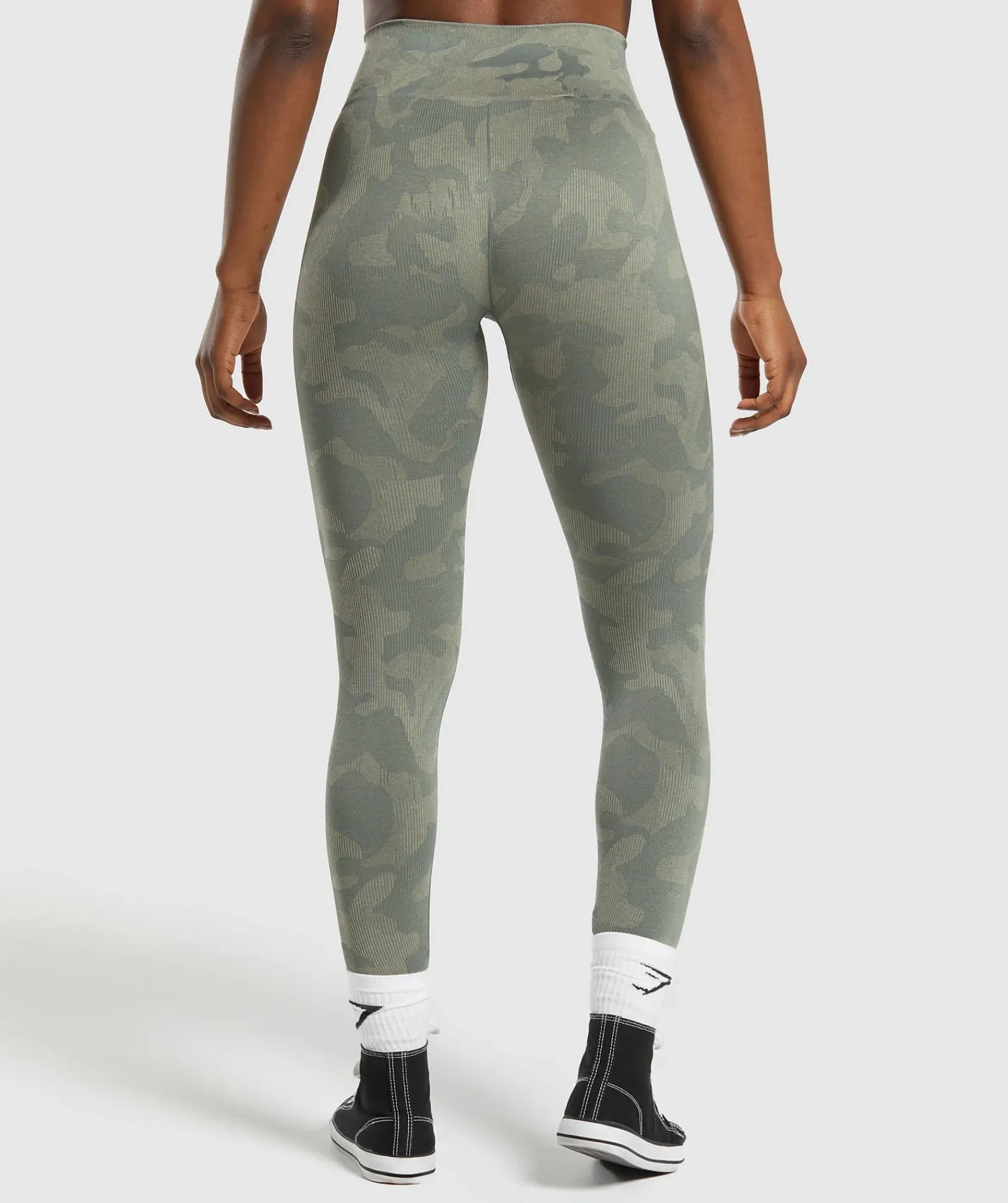 DAMES Gymshark Leggings|Hoog Getailleerd*Adapt Camo Seamless Leggings