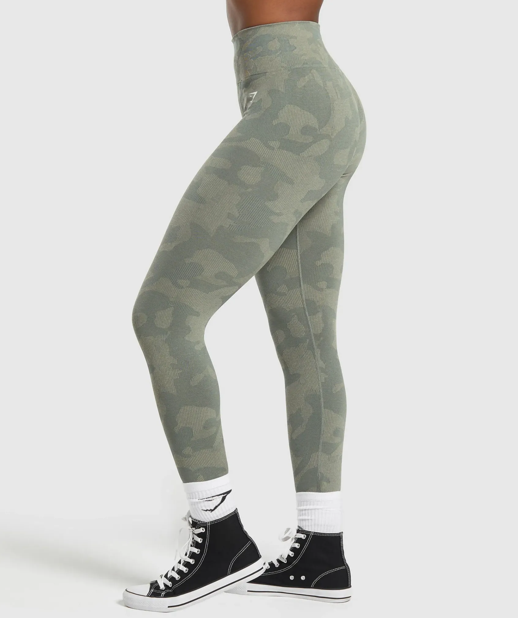 DAMES Gymshark Leggings|Hoog Getailleerd*Adapt Camo Seamless Leggings