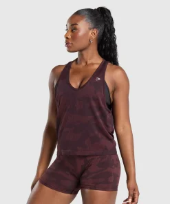 DAMES Gymshark Tanktops|T-shirts*Adapt Camo Seamless Tank