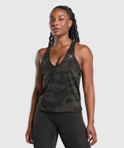 DAMES Gymshark Tanktops|T-shirts*Adapt Camo Seamless Tank