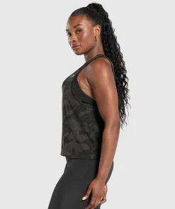 DAMES Gymshark Tanktops|T-shirts*Adapt Camo Seamless Tank