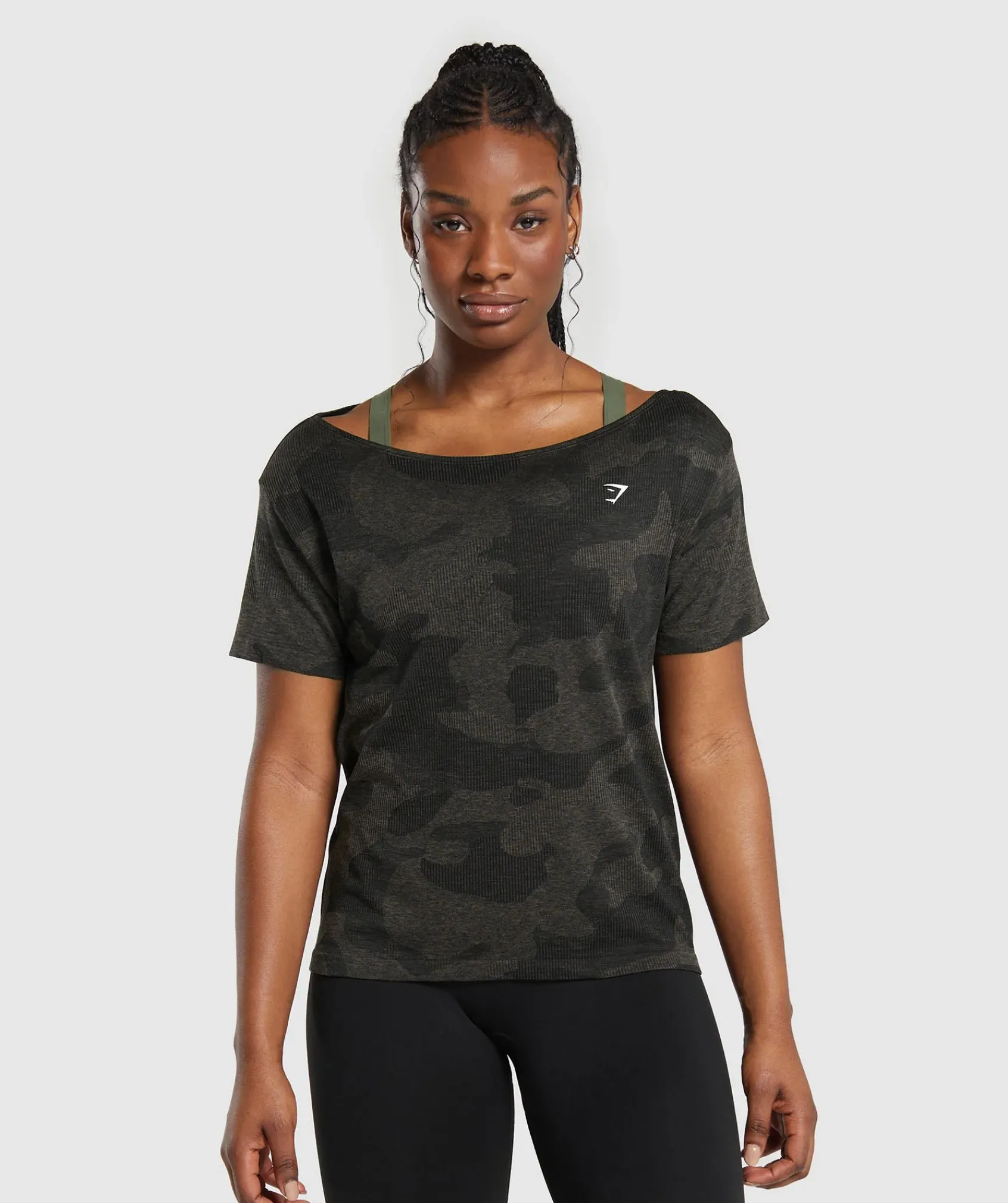 DAMES Gymshark T-shirts*Adapt Camo Seamless T-Shirt