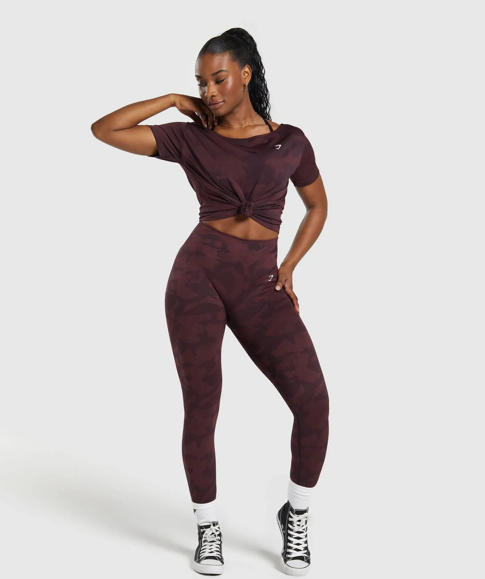 DAMES Gymshark T-shirts*Adapt Camo Seamless T-Shirt