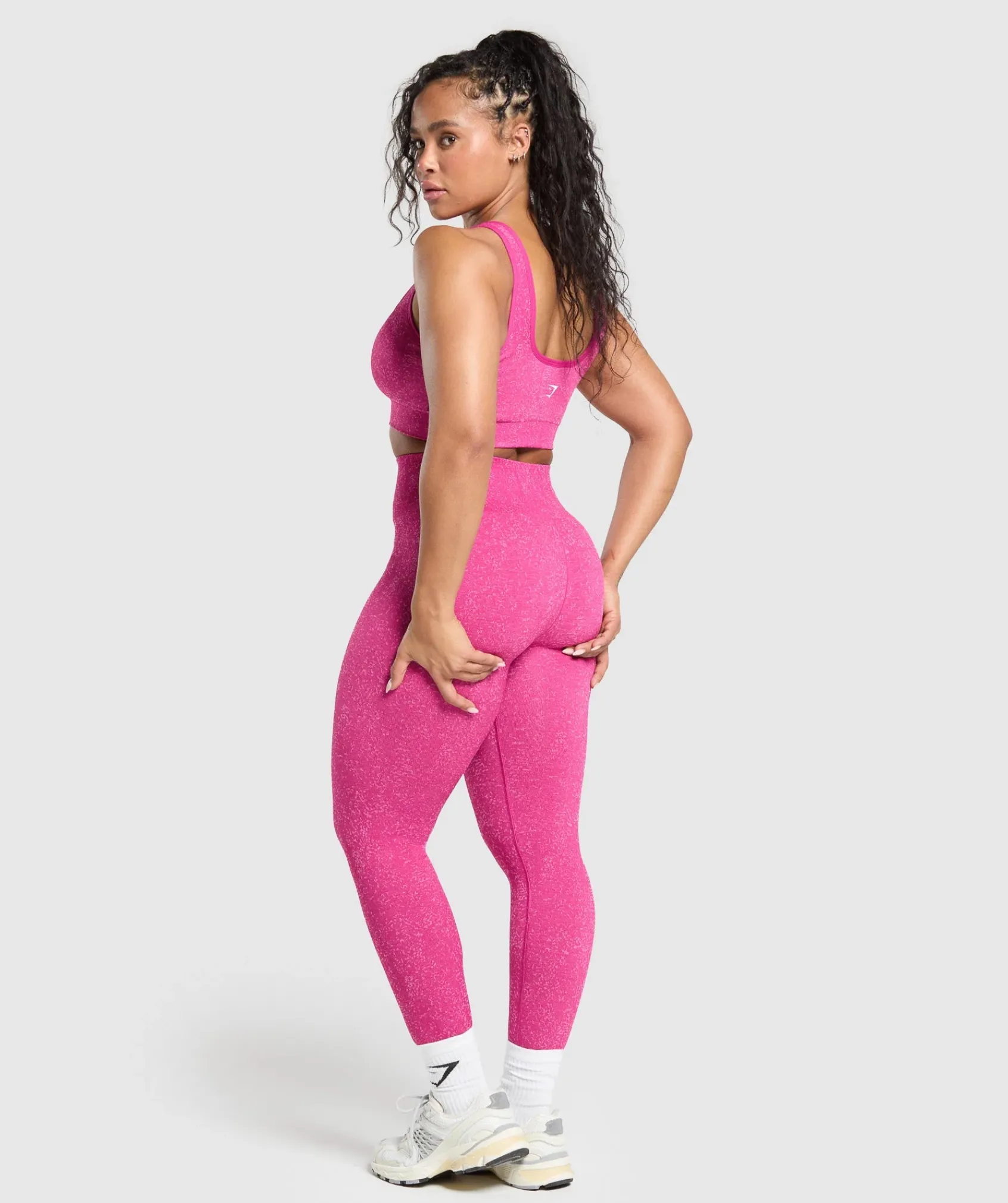 DAMES Gymshark Leggings*Adapt Fleck Seamless Leggings