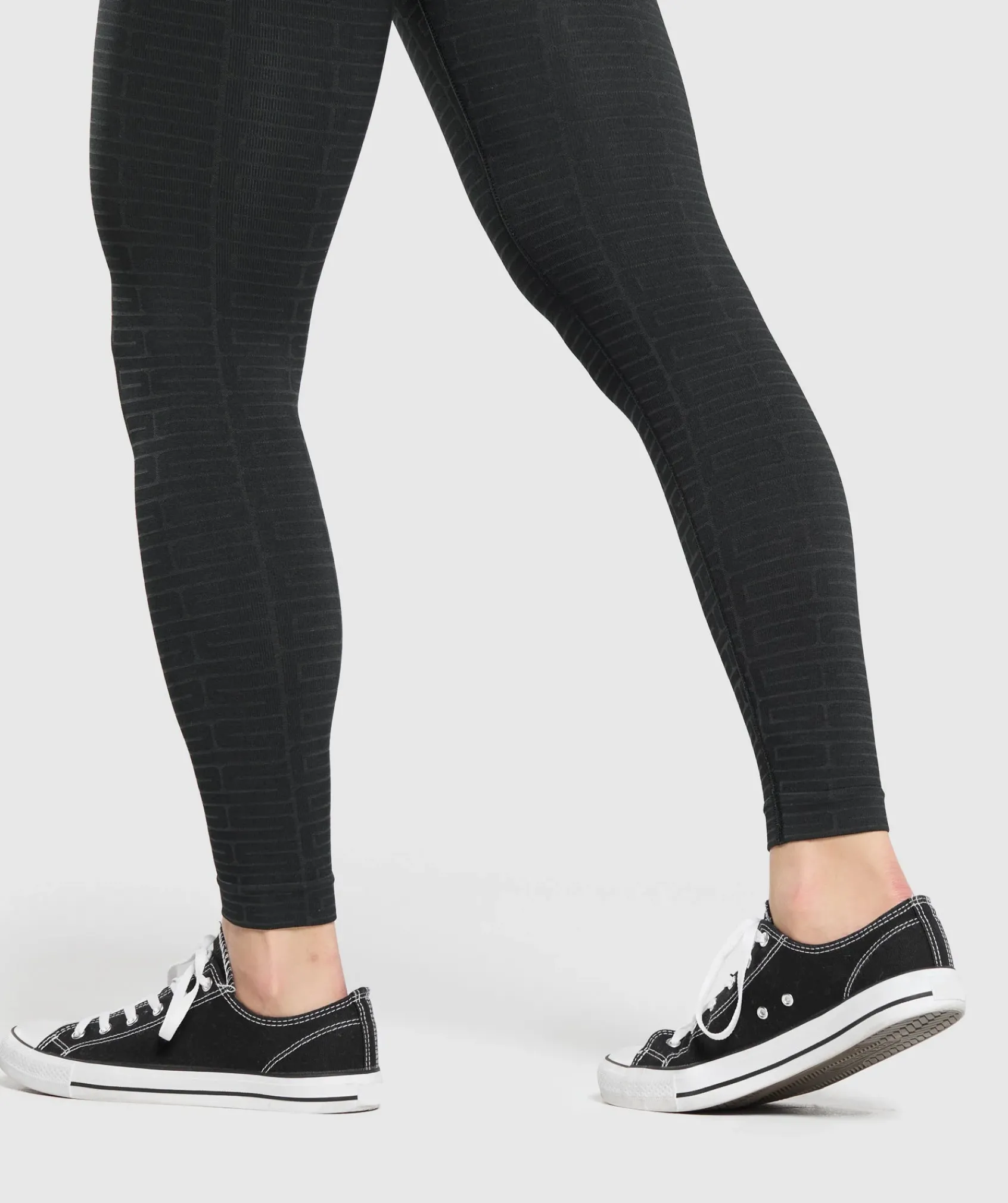 DAMES Gymshark Leggings|Zwarte Leggings*Adapt Monogram Seamless Leggings
