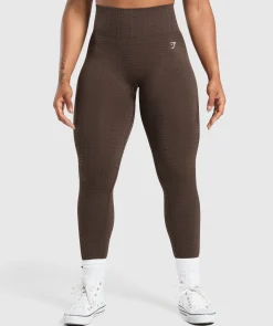 DAMES Gymshark Leggings|Naadloze Leggings*Adapt Monogram Seamless Leggings
