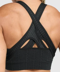DAMES Gymshark Sport-bh's*Adapt Monogram Seamless Sports Bra