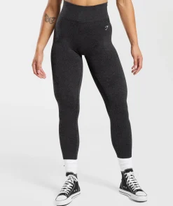 DAMES Gymshark Leggings|Zwarte Leggings*Adapt Pattern Seamless Leggings
