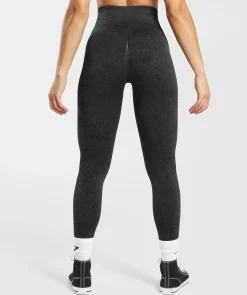 DAMES Gymshark Leggings|Zwarte Leggings*Adapt Pattern Seamless Leggings