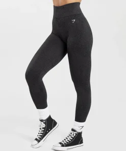 DAMES Gymshark Leggings|Zwarte Leggings*Adapt Pattern Seamless Leggings