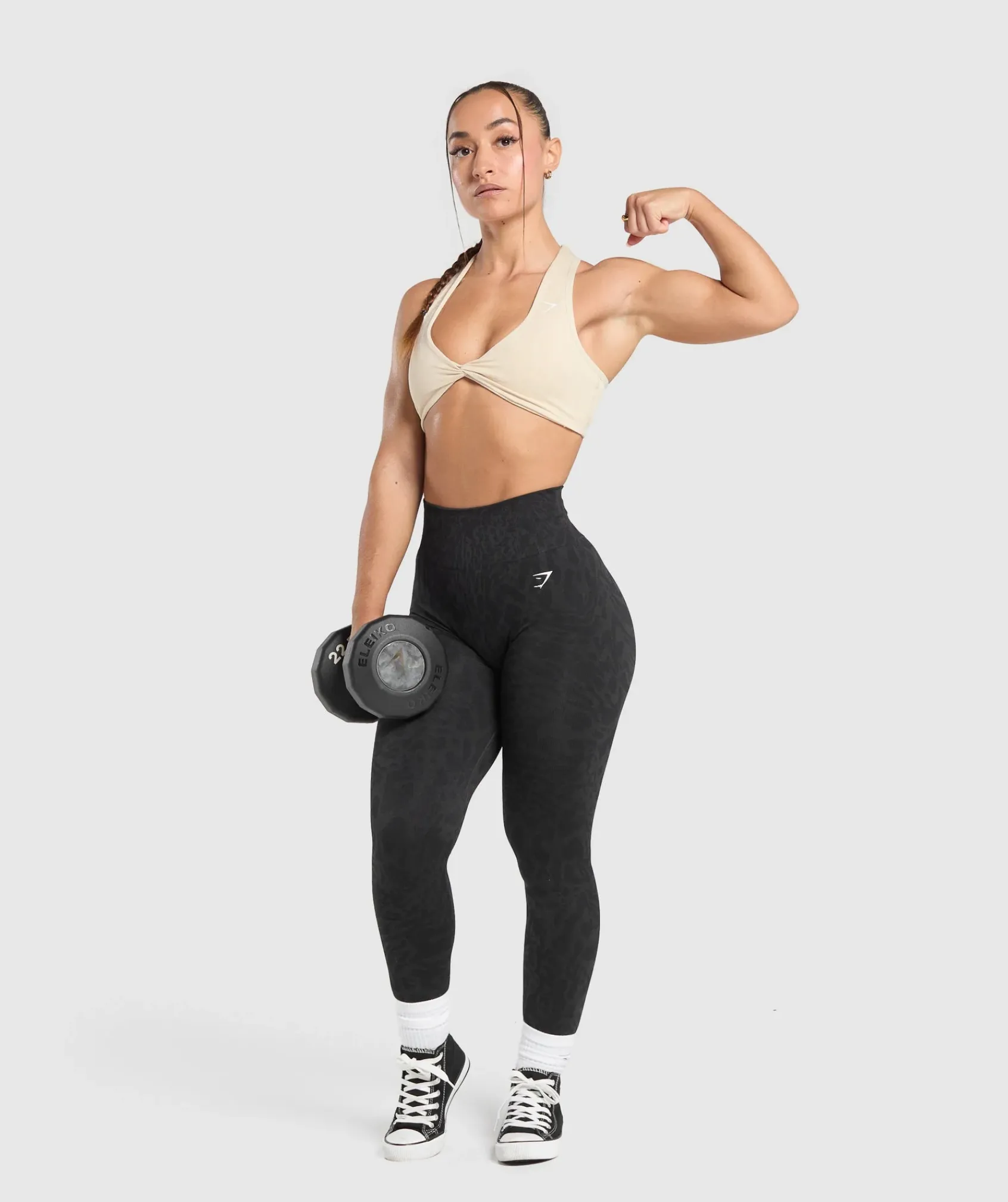 DAMES Gymshark Sport-bh's*Adapt Safari Seamless Bralette