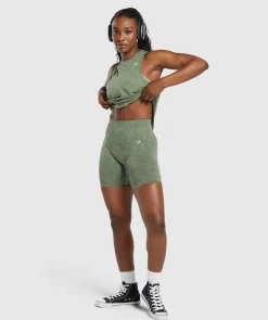 DAMES Gymshark Tanktops|T-shirts*Adapt Safari Seamless Drop Arm Faded Tank