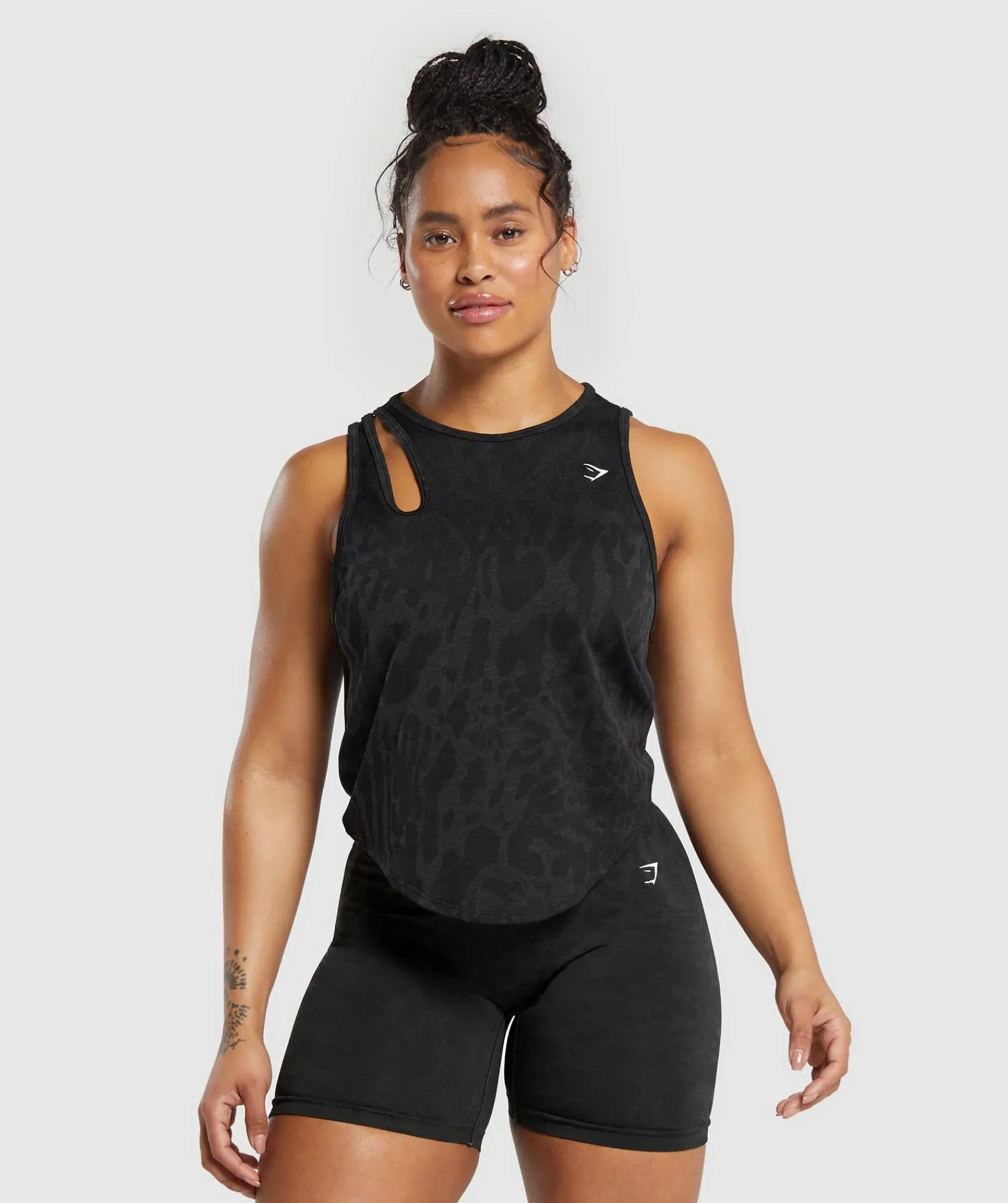 DAMES Gymshark Tanktops|T-shirts*Adapt Safari Seamless Drop Arm Lifting Tank
