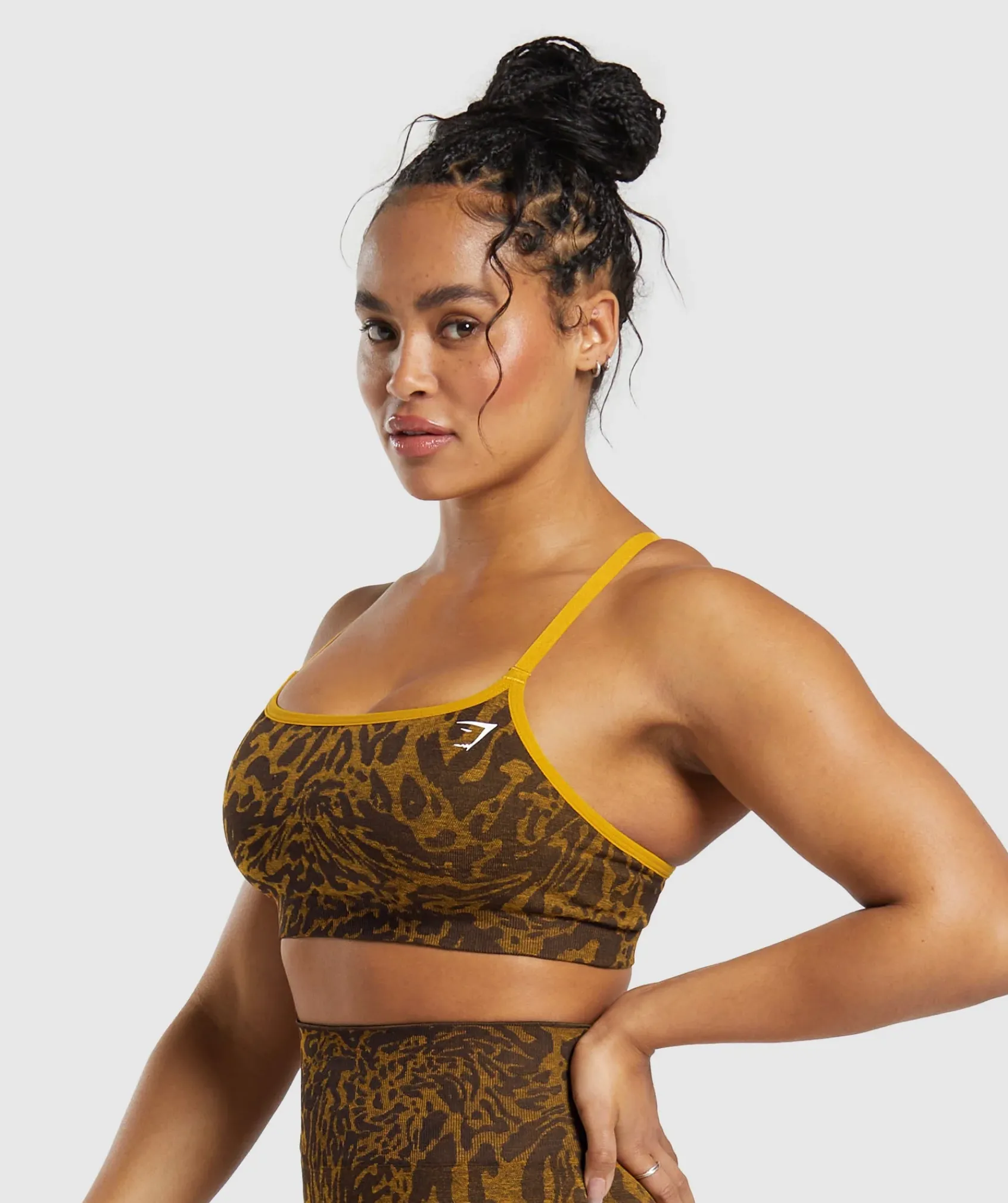 DAMES Gymshark Sport-bh's*Adapt Safari Seamless Sports Bra