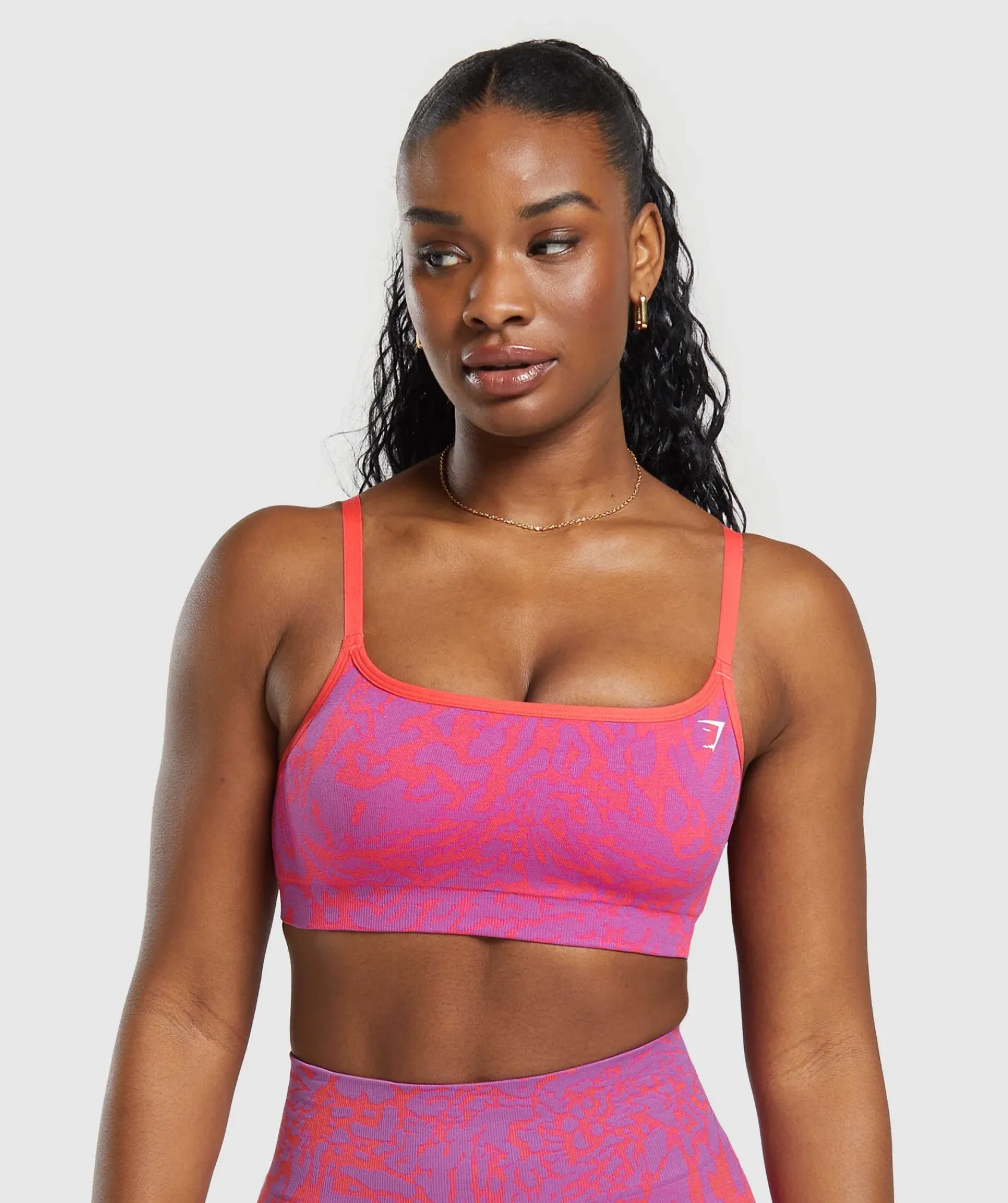 DAMES Gymshark Sport-bh's*Adapt Safari Seamless Sports Bra