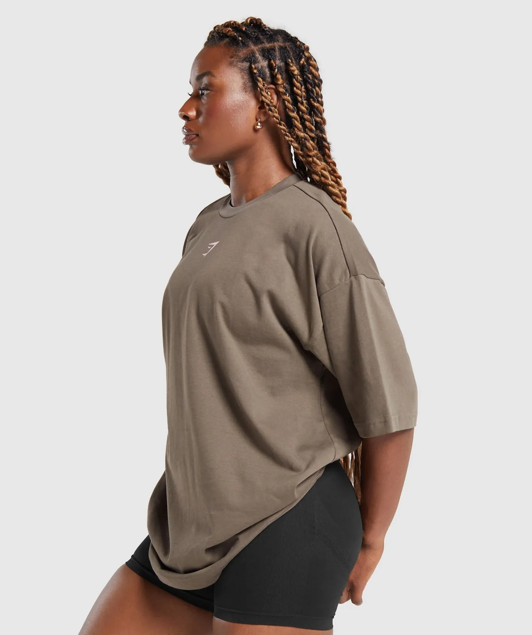 DAMES Gymshark T-shirts*American Muscle Oversized T-Shirt