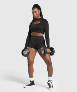 DAMES Gymshark Croptops|T-shirts*Apex Limit Seamless Long Sleeve Crop Top