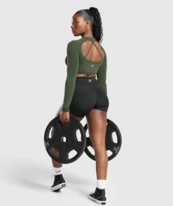 DAMES Gymshark Croptops|T-shirts*Apex Limit Seamless Long Sleeve Crop Top