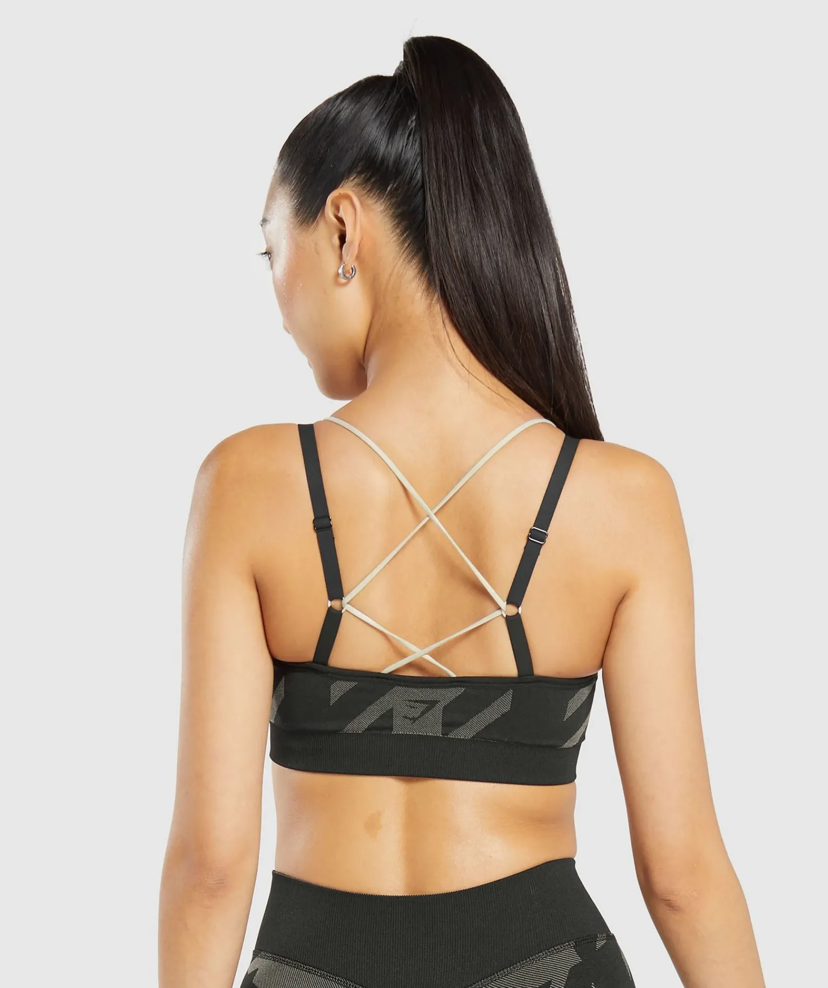 DAMES Gymshark Sport-bh's*Apex Limit Seamless Ruched Sports Bra
