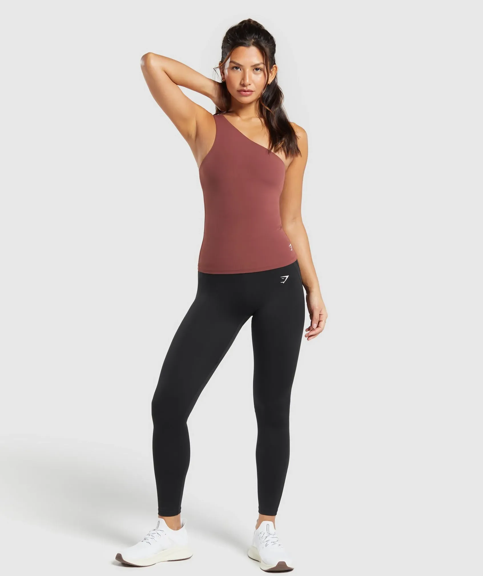 DAMES Gymshark Tanktops|T-shirts*Asymmetric Shelf Tank