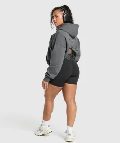 DAMES Gymshark Hoodies & Truien*Back Gains Graphic Hoodie