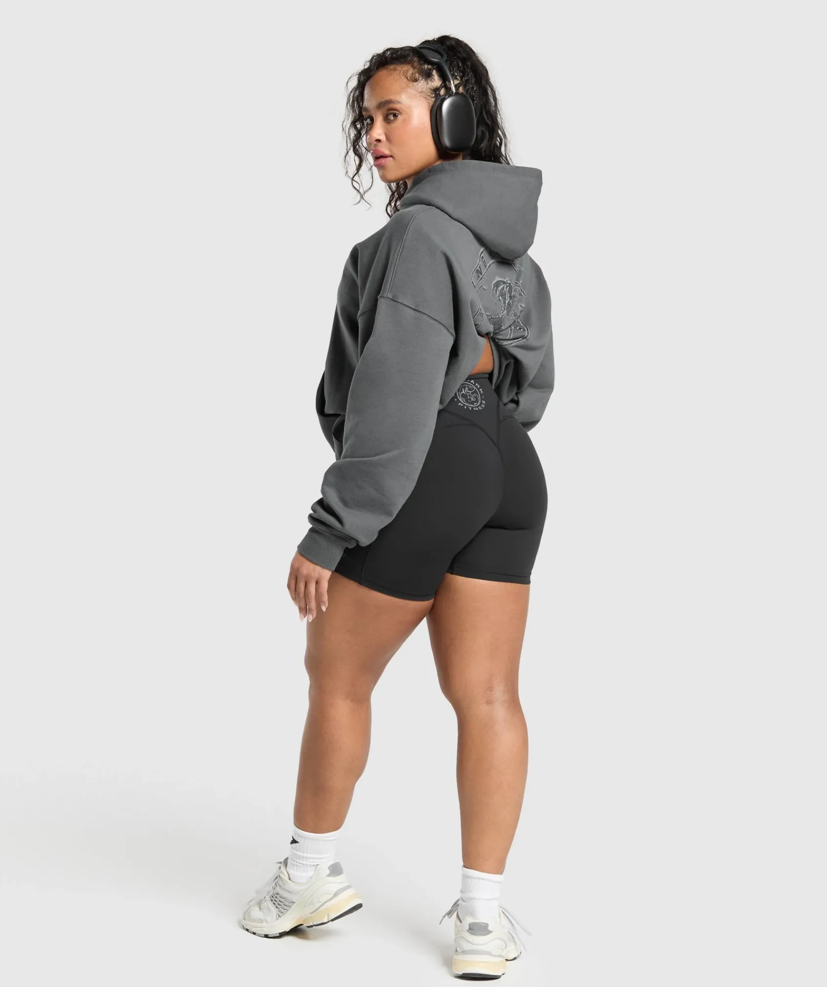 DAMES Gymshark Hoodies & Truien*Back Gains Graphic Hoodie