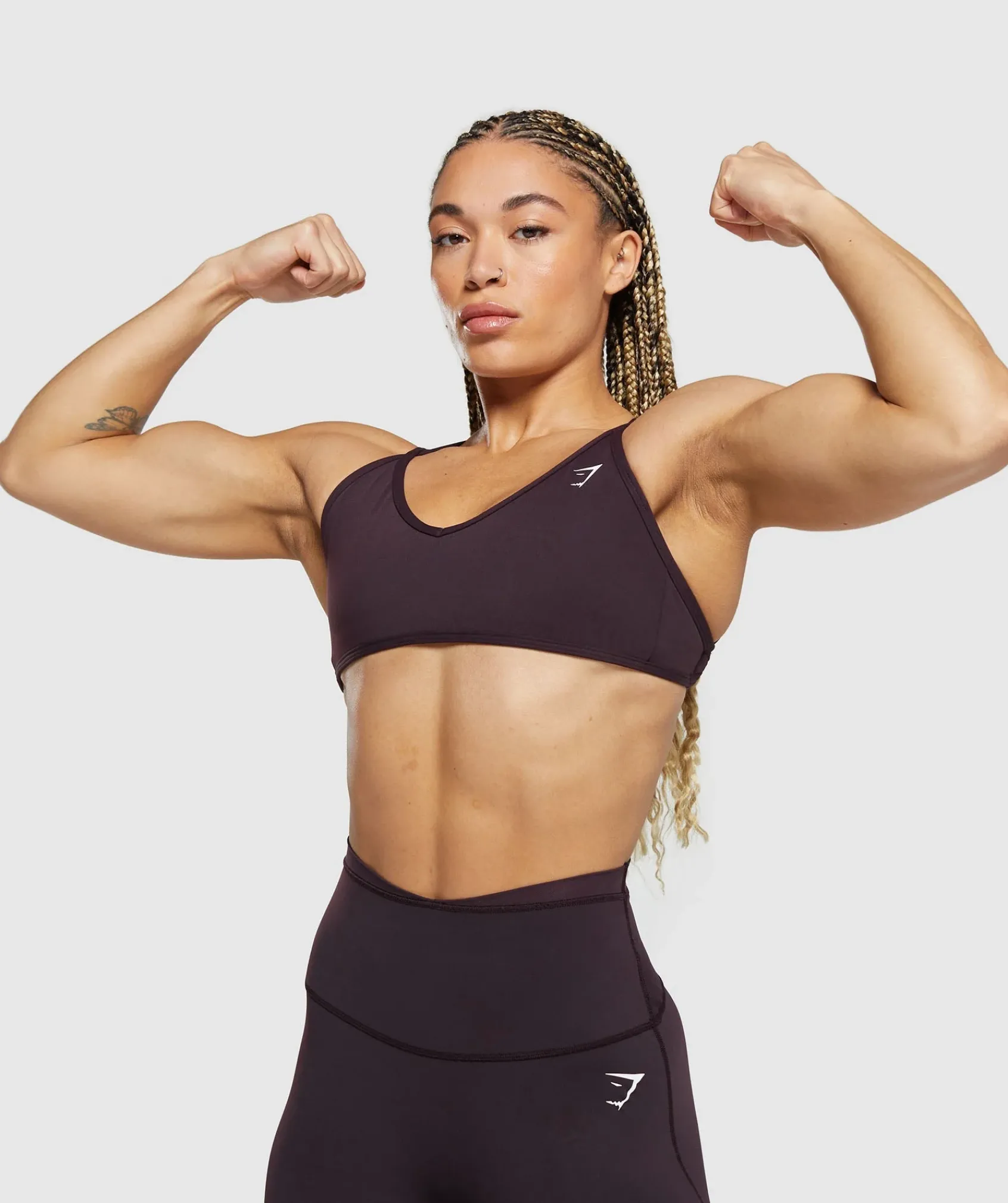 DAMES Gymshark Sport-bh's*Back Gains Sports Bra