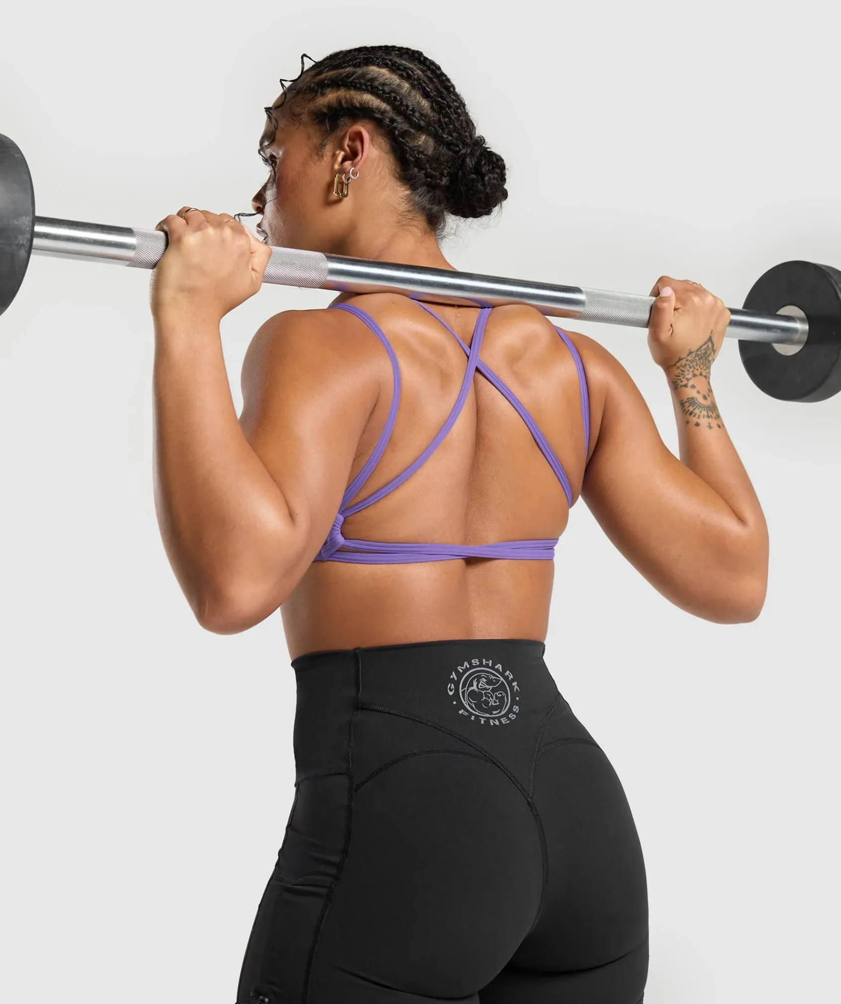 DAMES Gymshark Sport-bh's*Back Gains Sports Bra