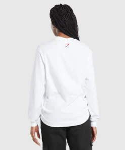 DAMES Gymshark Bedekkende Sportkleding|T-shirts*Barbell Cherries Long Sleeve Top