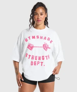 DAMES Gymshark T-shirts*Barbell Hearts Oversized T-Shirt