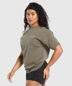 DAMES Gymshark T-shirts*Be a Visionary Oversized T-Shirt