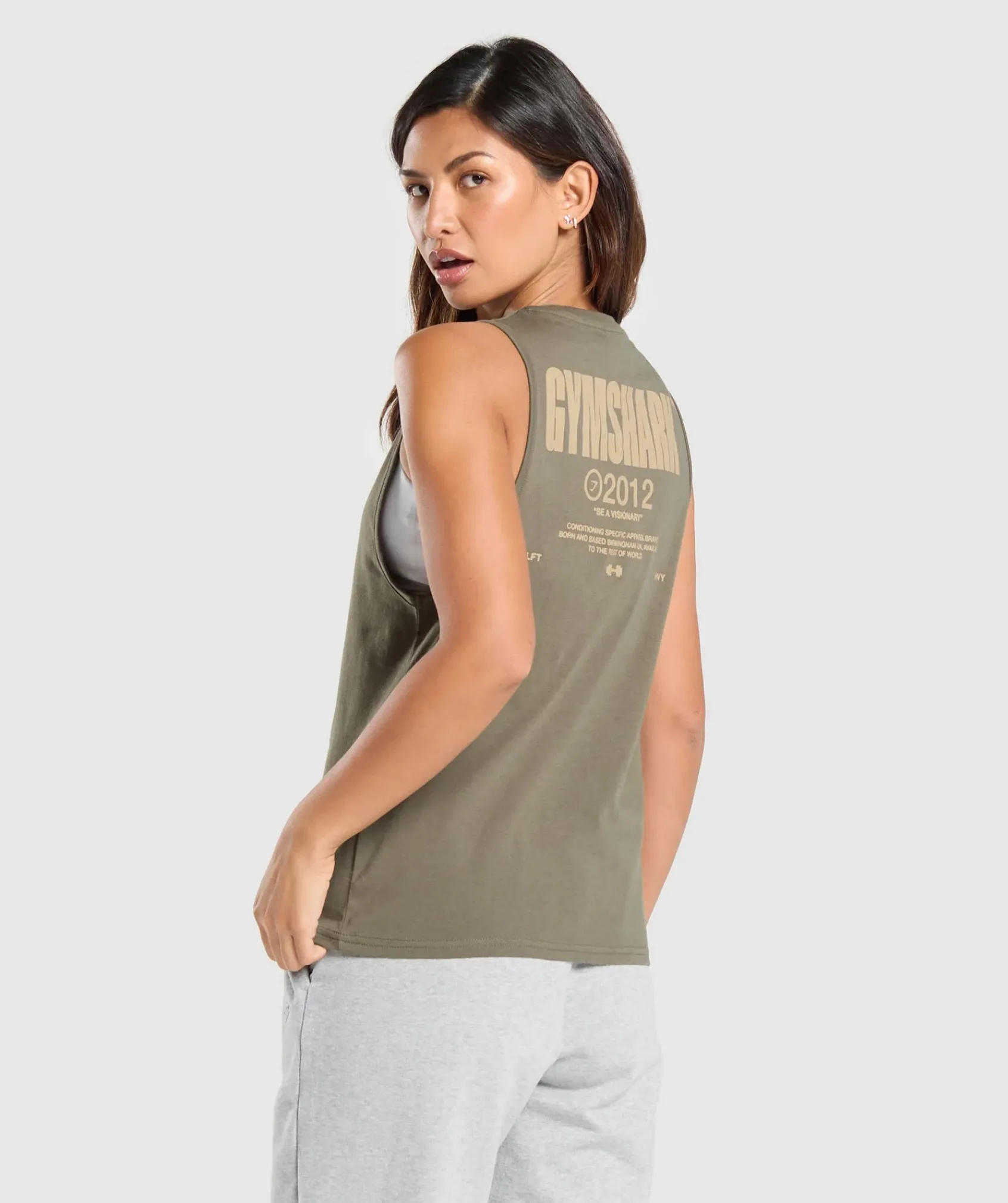 DAMES Gymshark Tanktops*Be a Visionary Tank