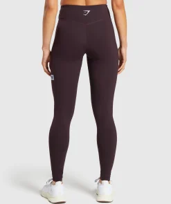 DAMES Gymshark Leggings|Hoog Getailleerd*Block Cotton Leggings