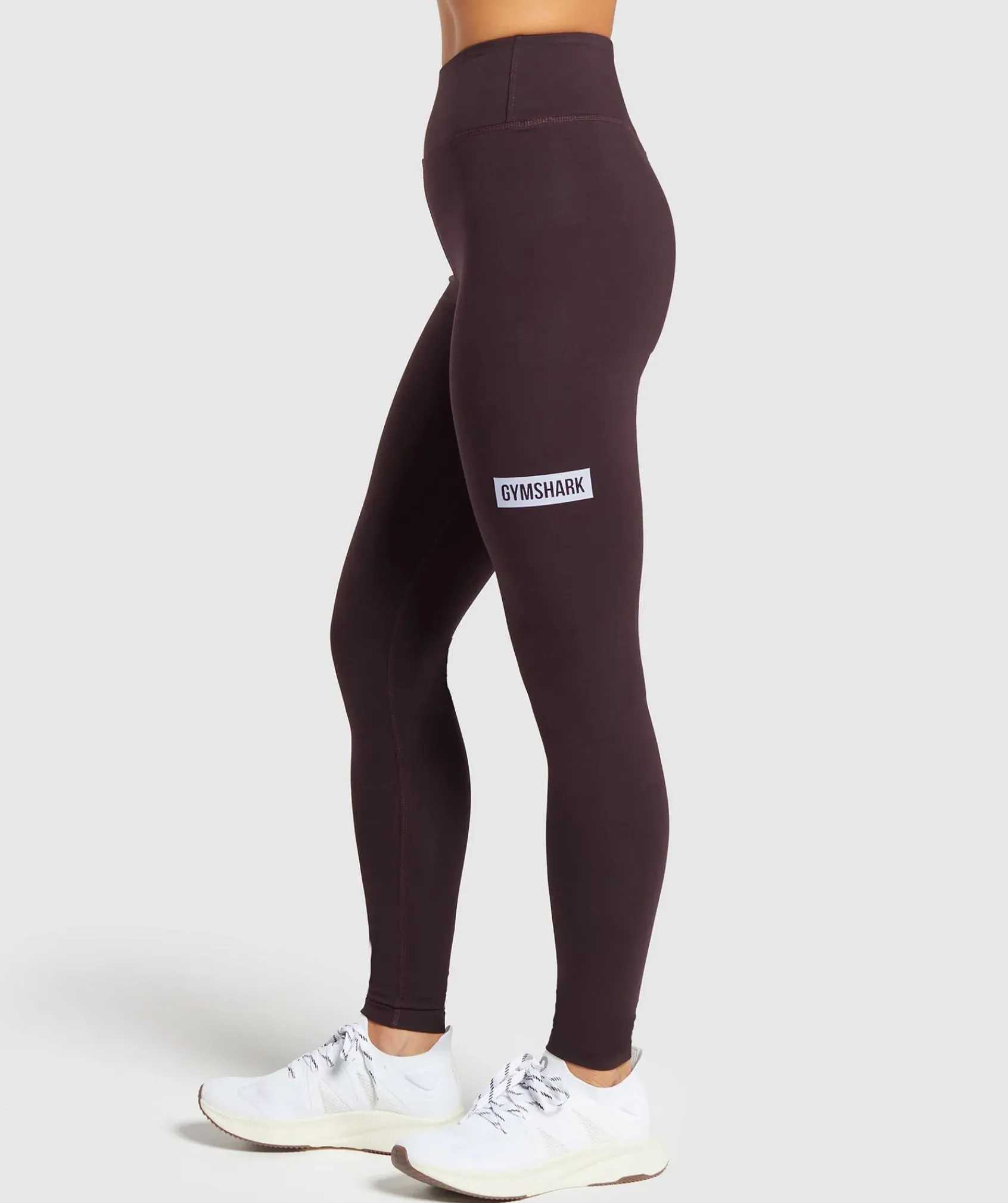 DAMES Gymshark Leggings|Hoog Getailleerd*Block Cotton Leggings
