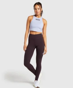 DAMES Gymshark Leggings|Hoog Getailleerd*Block Cotton Leggings