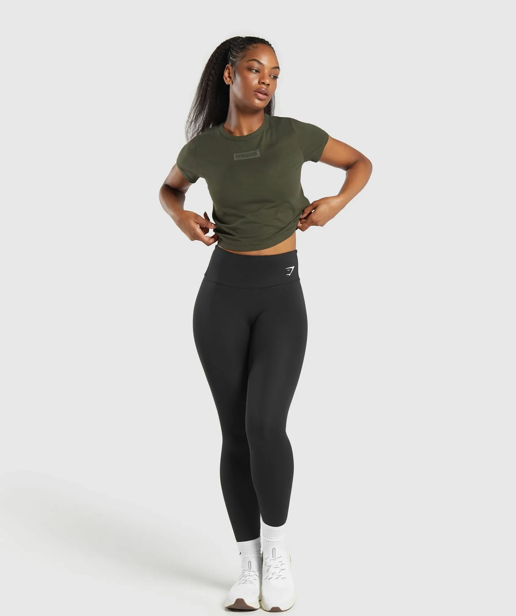 DAMES Gymshark Croptops|T-shirts*Block Crop Top