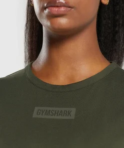 DAMES Gymshark Croptops|T-shirts*Block Crop Top