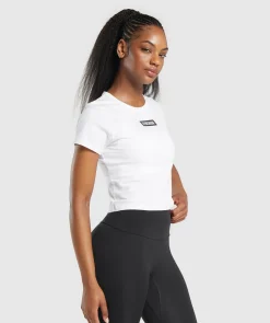 DAMES Gymshark Croptops|T-shirts*Block Crop Top
