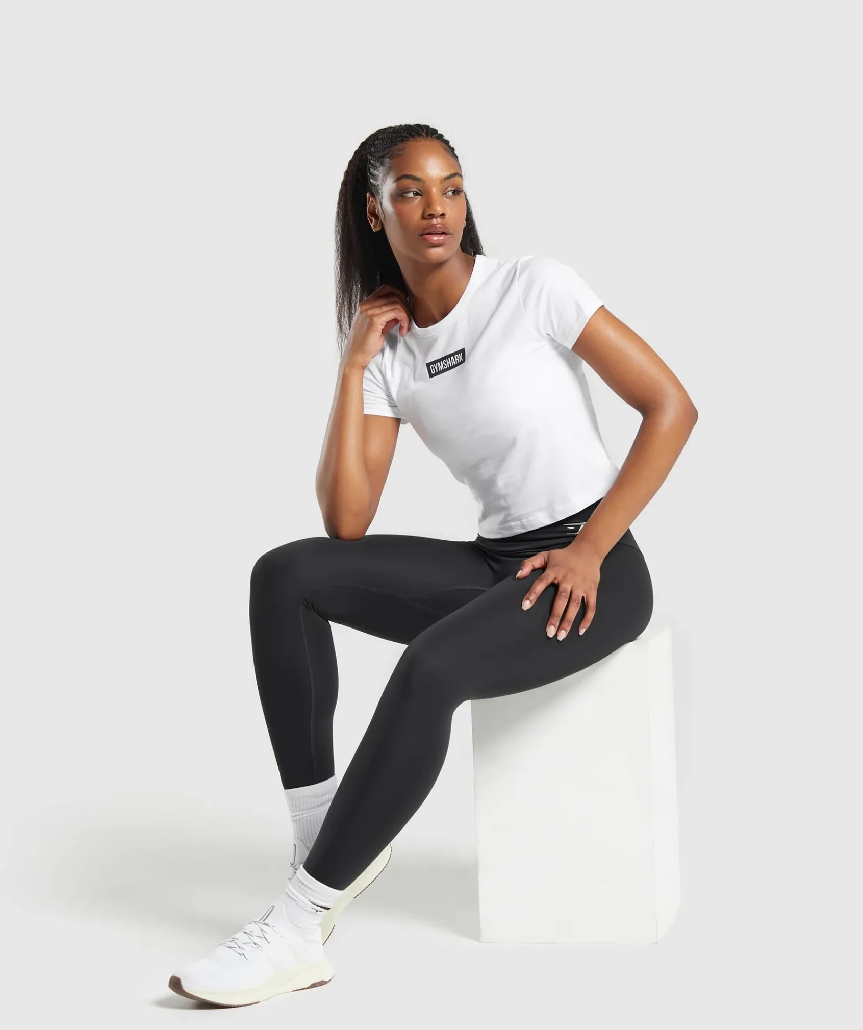 DAMES Gymshark Croptops|T-shirts*Block Crop Top